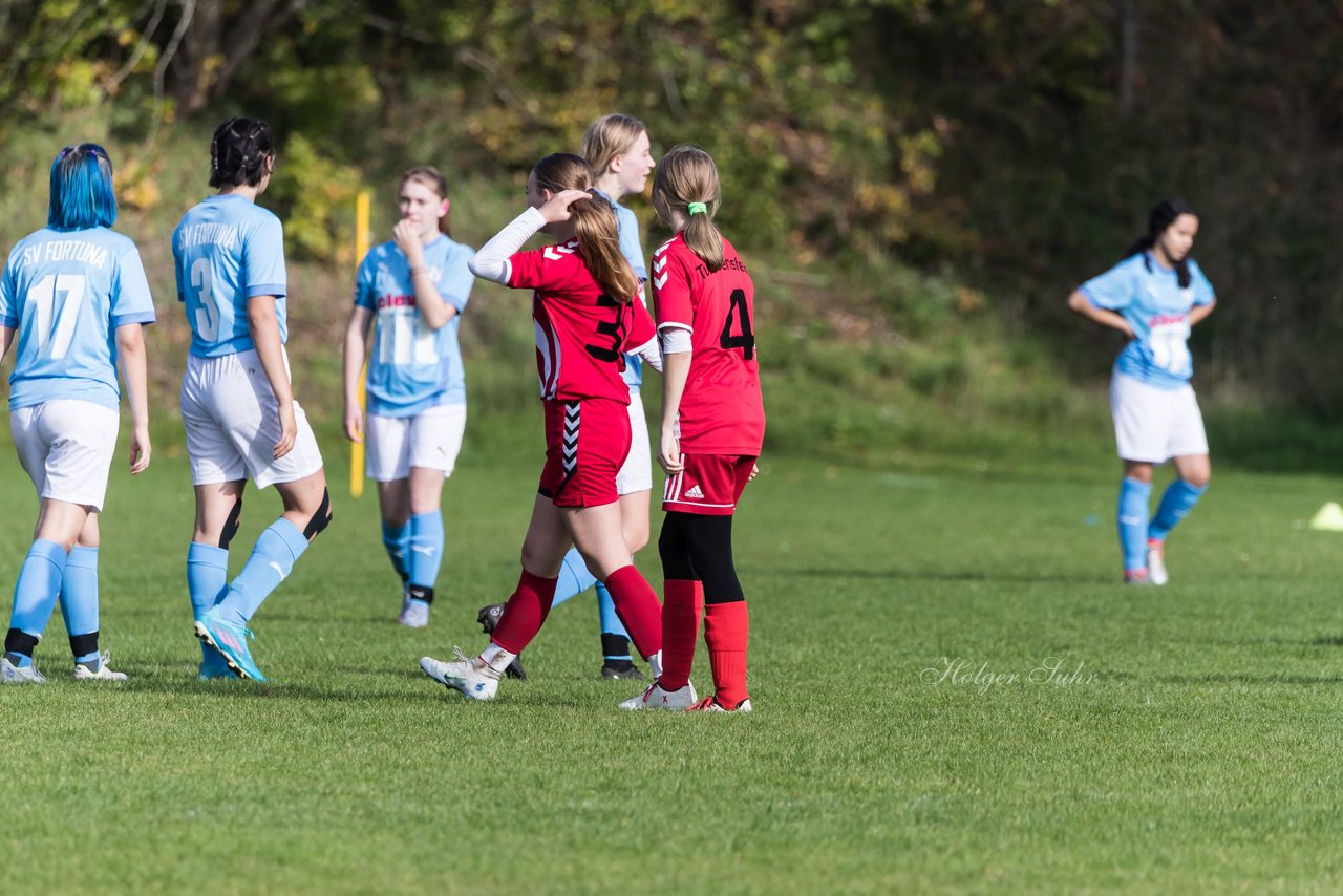 Bild 350 - wBJ TuS Tensfeld - SV Fortuna St. Juergen